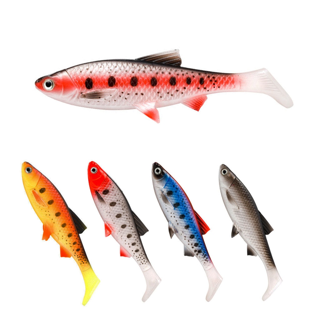  Toddmomy 15 pcs Soft Lure Bait Floating Fishing Lures